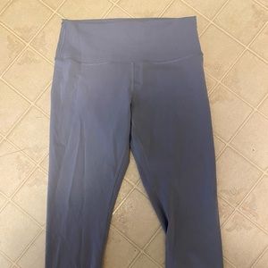 Lululemon Wunder Train Chambray leggings size 10